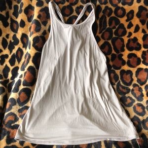 Buttery soft high neck tank